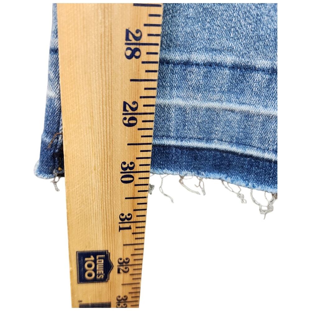 Y2K Embroidered Flare Jeans Women’s 14 Floral Boho Hippie Wide Leg Bell Bottom - Picture 11 of 13